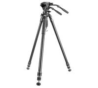 Vanguard Alta Pro 3VRL 303AV20 - Trépied vidéo en Aluminium (86-180cm), système de Mise à Niveau avec Inclinaison de -15°/+15°, hémisphère Amovible,