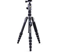 Vanguard VEO3GO235AB Trépied de voyage compact en aluminium avec rotule, option monopode, support de smartphone et télécommande Bluetooth