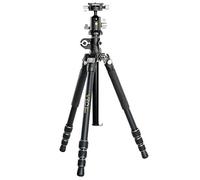Vanguard VEO3T+264AB Trépied de voyage avec tête sphérique et colonne centrale multi-angle pour prises de vue aériennes