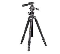 Vanguard VEO3T+264AP Trépied de Voyage en Aluminium avec tête panoramique et Colonne Centrale Multi-Angle pour Prise de Vue en tête