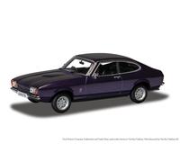 Corgi VA15407 Ford Capri Mk2 1,6 GT, Purple Velvet Vanguards, Miniature de Collection en métal moulé sous Pression