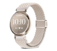 VanHooc 14mm nylon Bracelet pour Garmin Lily 2, magnétique tressé | remplacement avec système fixation rapide, bracelet sport souple pour Garmin Lily 2 Active / Sport / Classic