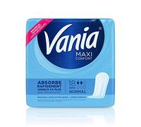 VANIA - 18 Serviettes Hygieniques Maxi Confort Normal - Lot De 4