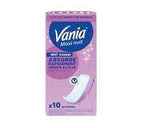 VANIA Maxi Nuit Serviette hygienique 10 pc(s)
