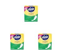 Vania - Protège-Slips Confort Normal Parfum Aloe (boîte de 56 pièces) - Protège-lingeries 100% respirant et confortables - Protection hygiénique avec ajustement parfait et tenue optimale (Lot de 3)