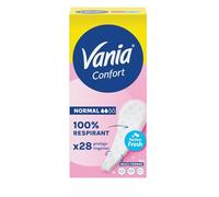 VANIA - Protège-slips Confort Quotidien Flexiform Multi-Formes, Fraîcheur Discrète (Boîte 28) - Le Lot De 4