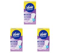 Vania - Protège-slips Protection Large Parfum Fresh (boîte de 36 pièces) - Protège-lingeries avec neutralisation des odeurs - Protection hygiénique longue durée et voile testé dermatologiquement