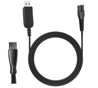 Vaniika Câble de charge de rasoir 3,5 V, 180 cm, câble d'alimentation USB, cordon de rechange pour tondeuse sans fil Wahl Colour Pro 9649