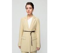 Vanilia Colbert Relax Rib Blazer Pale Khaki Taille: 38 | Blazers Outlet | Femme | Marron