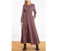 Vanilia Dress Graphic Clash Formula One Red/ecru/black Taille: 34 | Robes longues Outlet | Femme | Rouge