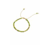 Vanilla and Honey VH 1976 Bracelet en Pierre Naturelle Jaspe Impérial Vert Ajustable 4 mm - Unisexe, Résistant à l’eau, Hypoallergénique