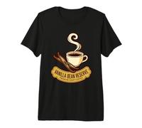 Vanilla Bean Reserve Craft Coffee Connisseur Specialty T-Shirt Haut de Gamme