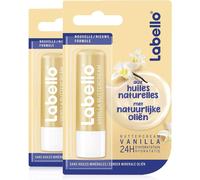 Vanilla Buttercream (2 X 5,5 Ml),Baume À Lèvres Enrichi En Huiles Naturelles,Soin Des Lèvres Hydratation Longue Durée Pendant 24h