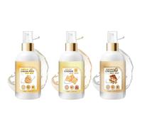 Vanilla Cream Puff Body Milk Mist,Pink Vanilla Body Milk,Parfum Vanille Femme,Vanilla Cream Puff Hair And Milk Mist,Vaporisateur Parfum, Brume Corporelle Parfumée (3MIX-1)