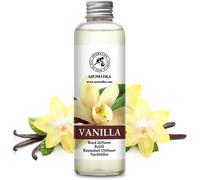 Vanilla Diffuser Refill 200ml-Natural Vanilla Essential Oil-Fresh And Long Lasting Fragrance-Ideal For Aromatherapy-Large Room Air Fresheners