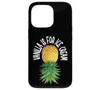 Vanilla is for Ice Cream Upside Down Ananas Funny Swinger Coque pour iPhone 13 Pro