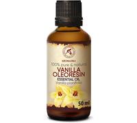 Vanilla Oleoresin Essential Oil 50 Ml-Vanilla Planifolia-Pure For Diffusers-- Skin And Hair Care-Oil Diffusers-Humidifier