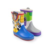Vanilla Underground Bottes imperméables Toy Story avec motif Woody et Buzz l'Éclair pour garçons | Bottes à enfiler imperméables avec semelle texturée