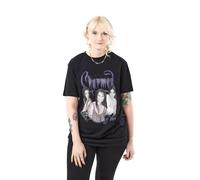 Vanilla Underground Charmed Power of 3 T-Shirt Noir Unisexe à Manches Courtes | Tee-Shirt Graphique charmé | Conception du Trio de Puissance Magique | Vêtements inspirés de la Sorcellerie