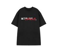 Vanilla Underground Chemical Romance T-Shirt à Manches Courtes Unisexe Noir | Tee-Shirt Graphique avec Logo emblématique | Cadeau de Marchandise de Groupe de Rock