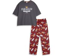 Vanilla Underground Vanilla Underground Black Gilmore Girls Stars Hollow Short Sleeve Long Leg Pyjamas Set