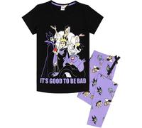 Disney Villains Pajamas Womens Salon-Pants & T-Shirt PJS Set XL