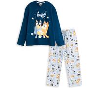 Vanilla Underground Vanilla Underground Blue Family Long Sleeve Long Leg Pyjamas Set