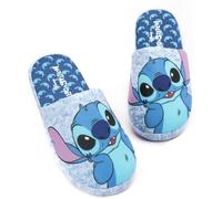 Vanilla Underground Vanilla Underground Blue Stitch Womens Winter Mule Slippers