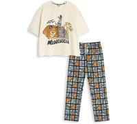 Vanilla Underground Vanilla Underground Brown Madagascar Cotton Short Sleeve Long Leg Pyjamas Set