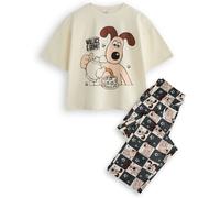Vanilla Underground Vanilla Underground Cream Ladies Wallace and Gromit 100% Cotton Pyjamas