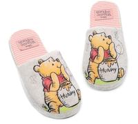 Vanilla Underground Vanilla Underground Ecru Winnie the Pooh Womens Winter Mule Slippers