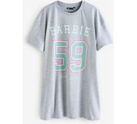 Vanilla Underground Vanilla Underground Grey Barbie Womens Licensed T-Shirt Night Dress Grey Small