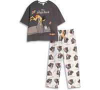 Vanilla Underground Vanilla Underground Grey Disney The Jungle Book Short Sleeve Long Leg Pyjamas Set