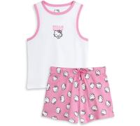 Vanilla Underground Vanilla Underground Hello Kitty Ensemble pyjama rose avec gilet et short pour femme