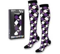 Vanilla Underground Vanilla Underground Purple Monsters High Purple Knee-Length Socks