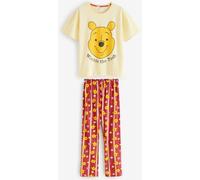Vanilla Underground Vanilla Underground Red Disney Winnie The Pooh 100% Cotton Short Sleeve Long Leg Pyjamas Set