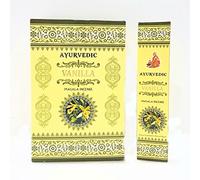 Vanille ayurvédique Masala Btons d'encens Agarbatti (12 Paquets DE 15 btonnets de Chaque)