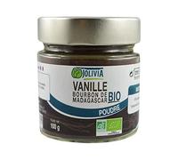 Vanille Bourbon Bio de Madagascar en poudre - 100 g | Format Poudre | Vegan | Fabriqué en France