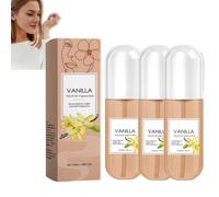 Vanille Parfum Spray pour les cheveux et le corps,Femmes Body Sprays-Long-Lasting Light Fragrances Mists, Fruits Long-Lasting Fragrances Parfum pour les hommes et les femmes (3)