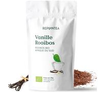 VANILLE ROOIBOS BIO 90g (45 Tasses) | Infusion 100% Bio Rooibos, Vanille et Citron REPLANTEA