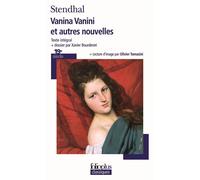 Vanina Vanini et autres nouvelles - Stendhal - Gallimard - Poche - Roman