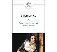 Vanina Vanini Et autres nouvelles - Stendhal - Librio - Poche - Nouvelles