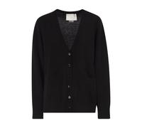 Vanisé - Cardigan Boutonnée Col V - Femme - Pulls - Noir - Taille: 42 FR