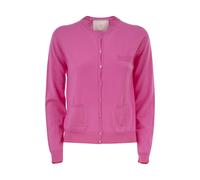 Vanisé - Rosa Cashmere Cardigan - Femme - Pulls - Rose - Taille: 42 FR