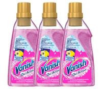 Vanish Détachant Avant-Lavage Oxi Action Gel - lot de 3 x 750ml