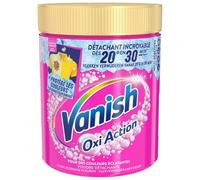 VANISH - Détachant Oxi Action Puissant dès 20°, Nettoyage Intensif et Respect des Tissus (Pot 940g) - Le Lot De 2