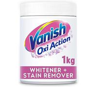 Vanish détachant pour vêtements, Oxi Action Powder l Stain Dissolvant pour vêtements avec un pouvoir de blanchiment supplémentaire pour vêtements l Taille 1 kg (l'emballage peut varier)