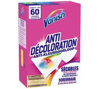 Vanish Pack de 30 Lingettes Anti Transfert de Couleurs - Lot de 2