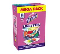 VANISH Boite de 44 Lingettes anti-transfert de couleurs