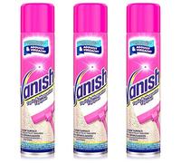 VANISH Lot de 3 Mousses Nettoyant Tapis Moquettes 600ml